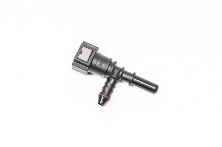 Radium Engineering 14-0643 5/16IN SAE FEMALE TO 5/16IN SAE MALE TO 5/16IN BARB TEE
