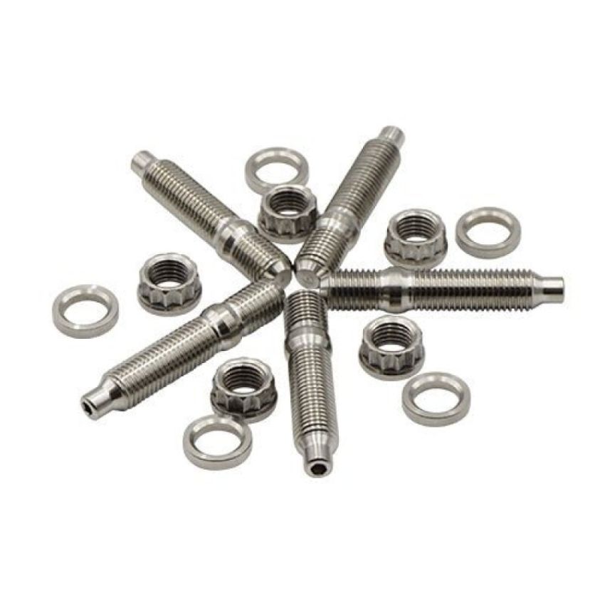 BLOX Racing BXFL-00310-11 Stainless Steel Intake/Exhaust Manifold Studs - M10x1.25 55mm 11 Piece Kit