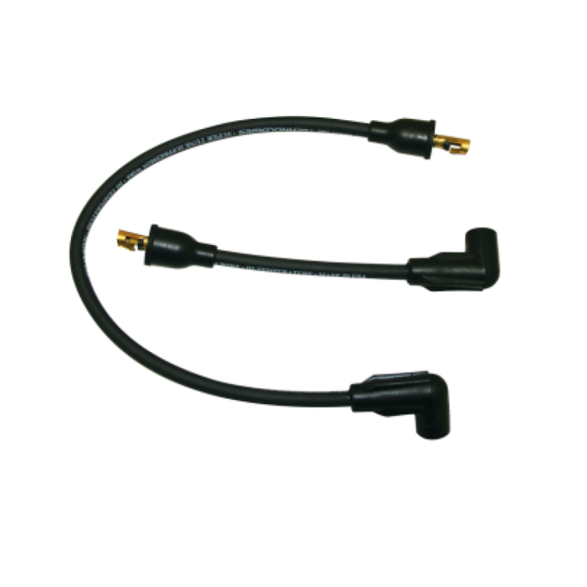 Moroso 27160 80-84 H-D FL / 84-99 H-D FXST/FLST / 91-98 H-D FXD Suppression Core Wire Set - Black