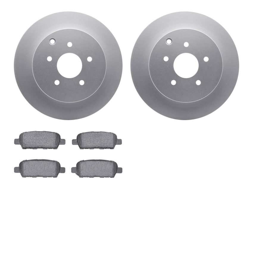 Dynamic Friction 4502-67128 Rotor Kit