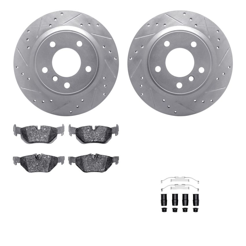 Dynamic Friction 7612-31075 Rotor Kit