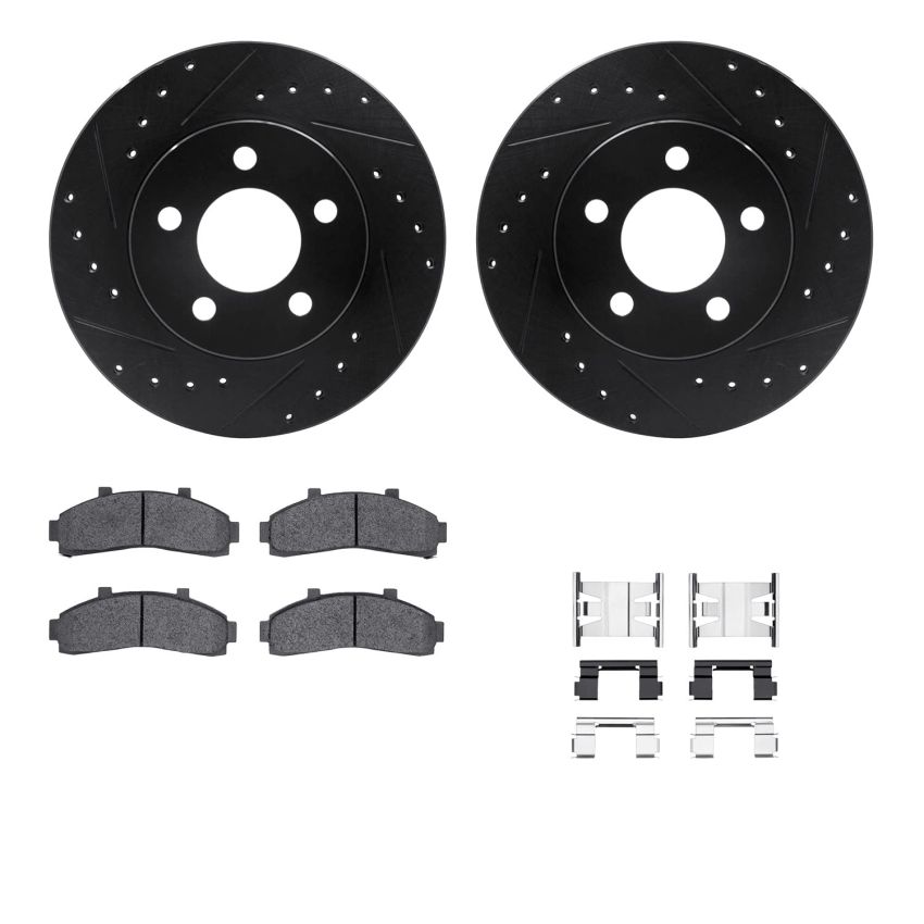 Dynamic Friction 8512-54104 Rotor Kit