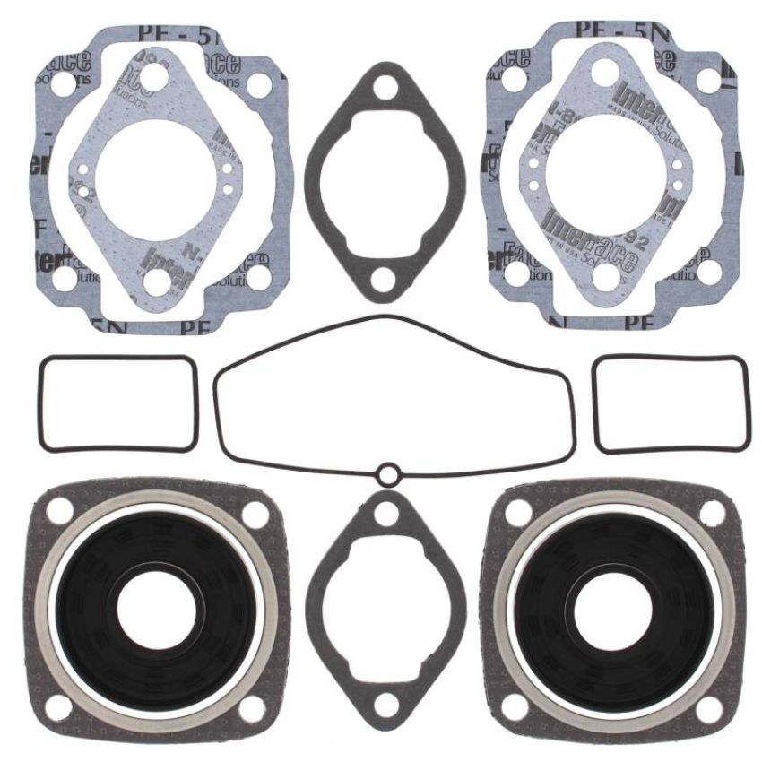 Vertex Pistons 711021X Vertex Gaskets 72-75 Ski-Doo Alpine / Nordic Complete Gasket Kit w/ Oil Seals