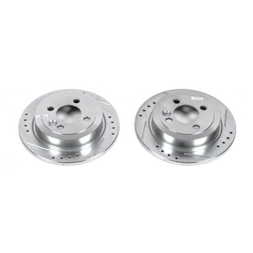 PowerStop EBR1056XPR PowerStop Evolution Performance Drilled, Slotted & Plated Brake Rotor Pair