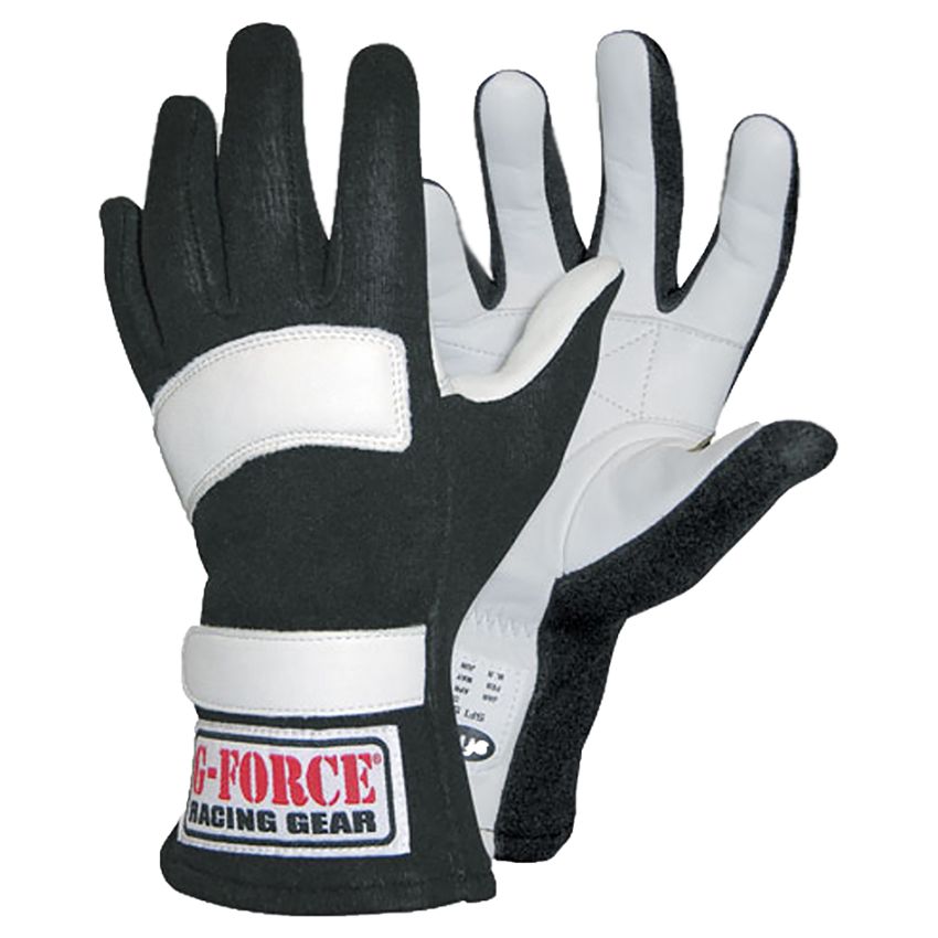 G-FORCE GFR4101SMLBK G5 Racing Gloves Small Black