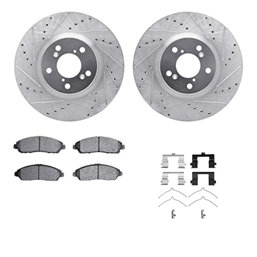 Dynamic Friction 7512-59080 Rotor Kit