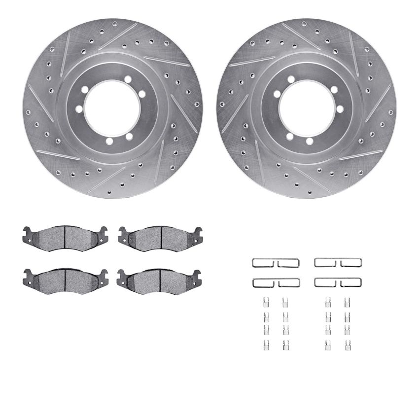 Dynamic Friction 7212-44002 Rotor Kit