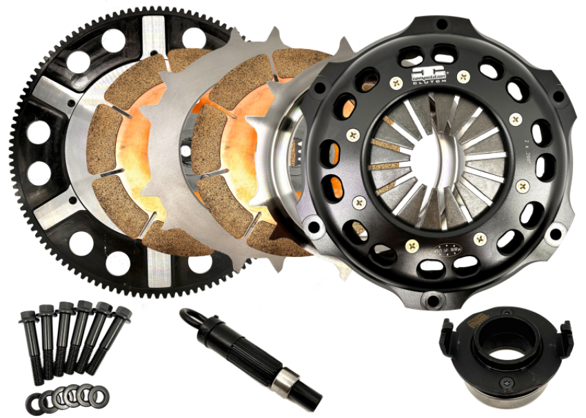 Competition Clutch 1848014-2 Honda H Series 184mm Twin Disc Ceramic Clutch Kit