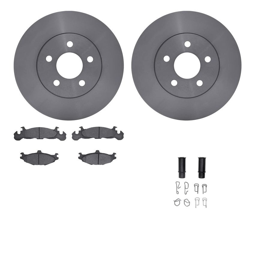 Dynamic Friction 6512-40197 Rotor Kit