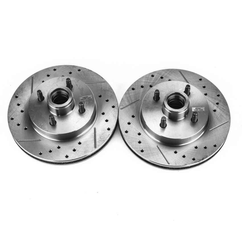 PowerStop AR8126XPR PowerStop Evolution Performance Drilled and Slotted Rotor Pair