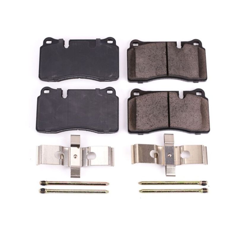 PowerStop 17-1165 PowerStop - Z17 Low-Dust Ceramic Brake Pads with Hardware
