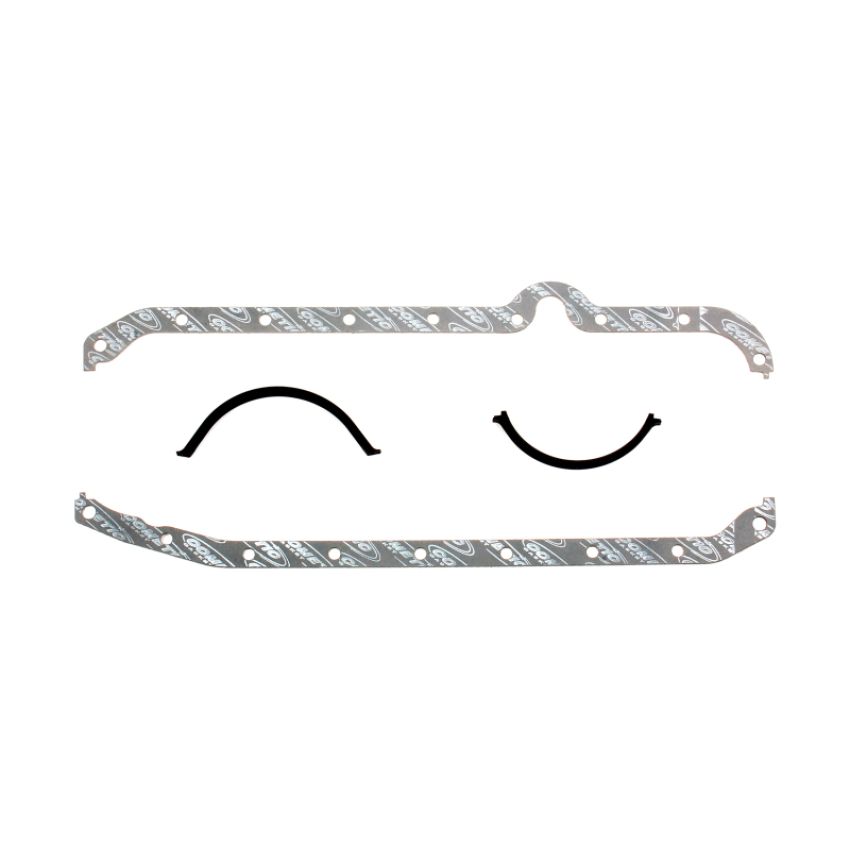 Cometic Gasket C5296 Cometic Chevrolet Gen-1 Small Block V8 .094i Fiber Oil Pan Gasket Kit Right Side Dipstick Thin Fro