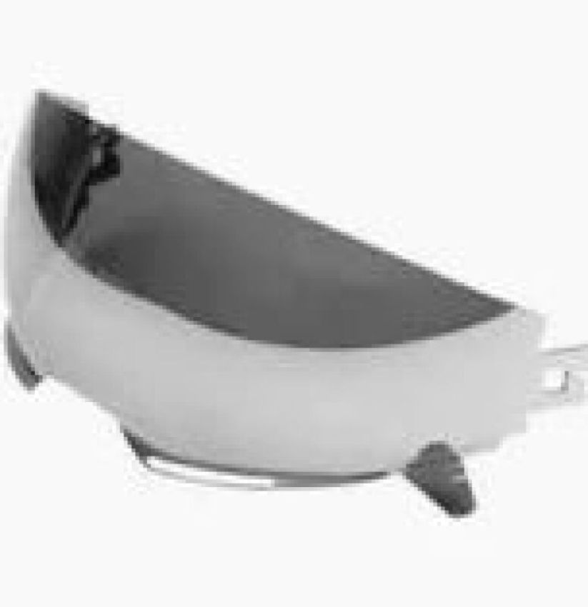 Speed and Strength 889973 SS2400 Drop Down Visor - Silver Iridescent