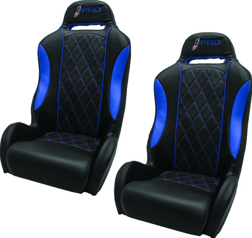DragonFire Racing 520616 Dfr Pro Series Seats Blk/Blue