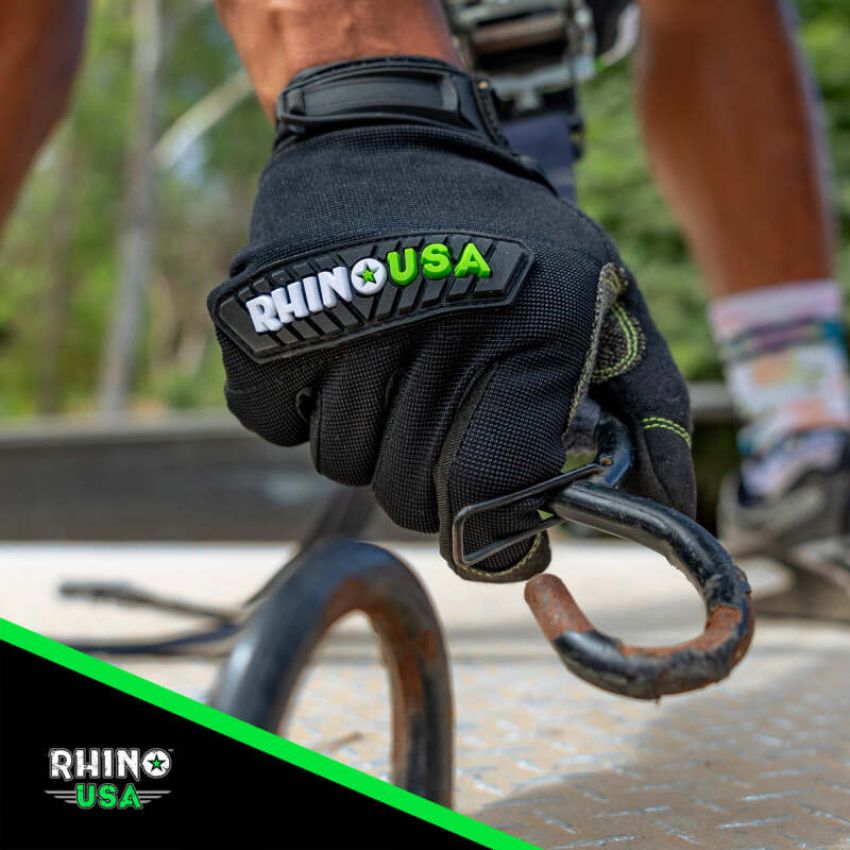 Rhino USA RNO-GLOVES Recovery Gloves (Black)