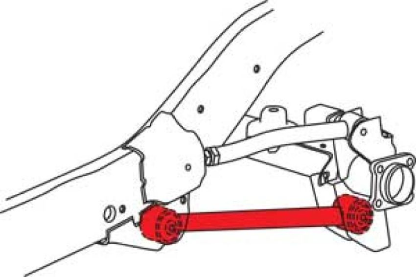 SPECIALTY PRODUCTS COMPANY 13425 JEEP JK REAR LOWER