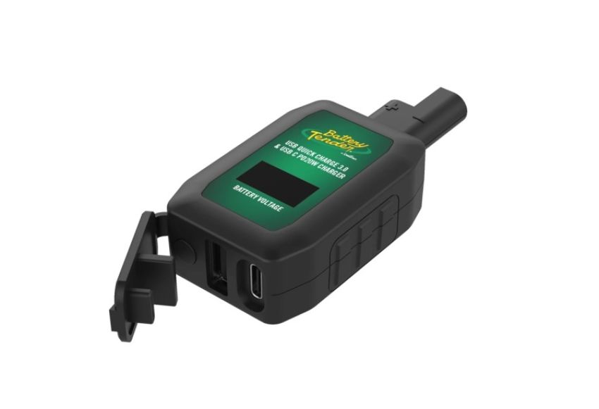 Battery Tender 081-0159 LCD Voltage Indicator w/USB Charging Adaptors