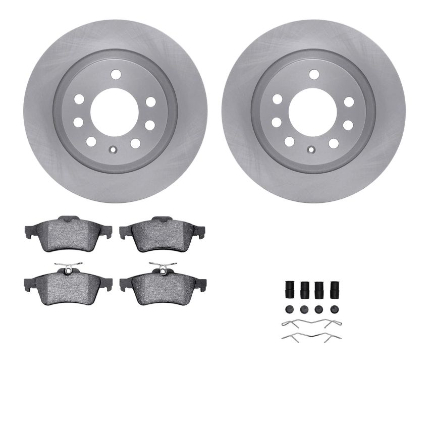 Dynamic Friction 6512-53040 Rotor Kit