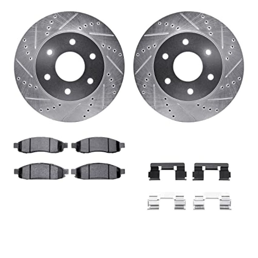 Dynamic Friction 7412-67002 Rotor Kit