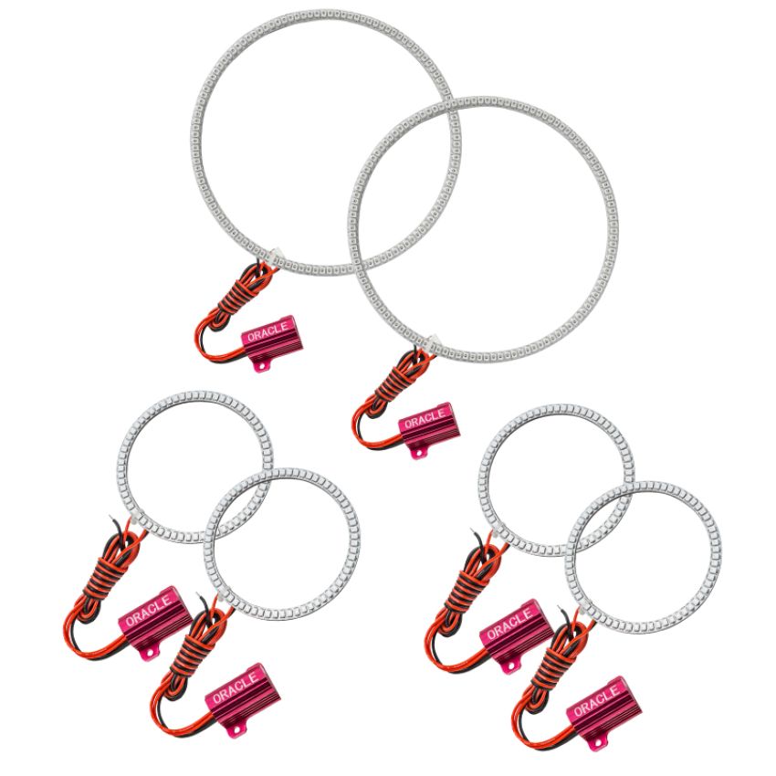 Oracle Lighting 3564-001 LED Triple Halo Kit, White