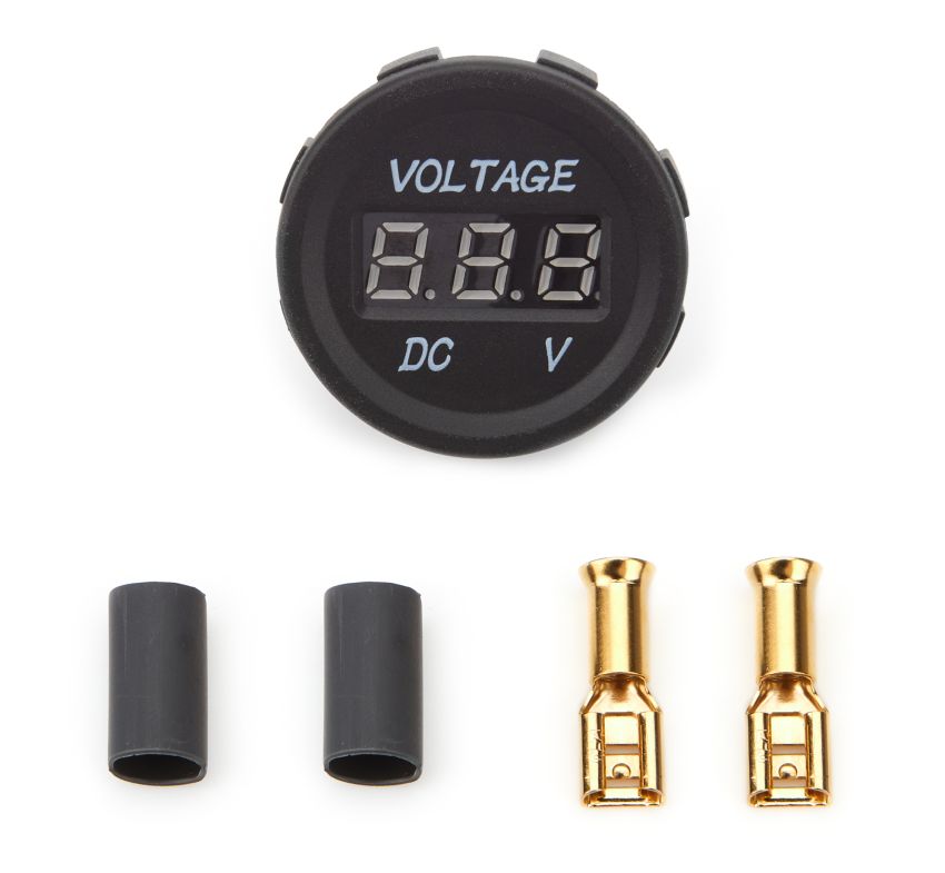 QUICKCAR RACING PRODUCTS QRP611-9017 Volt Gauge 1-3/8in Blue LED