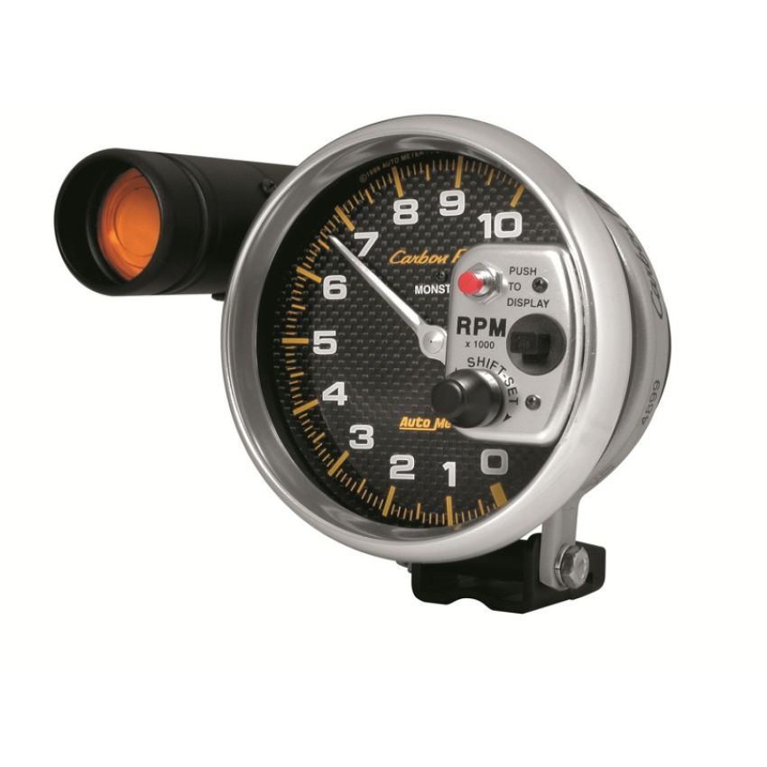 AUTOMETER ATM4899 C/F 5in 10000RPM Tach w/Shift-Lite