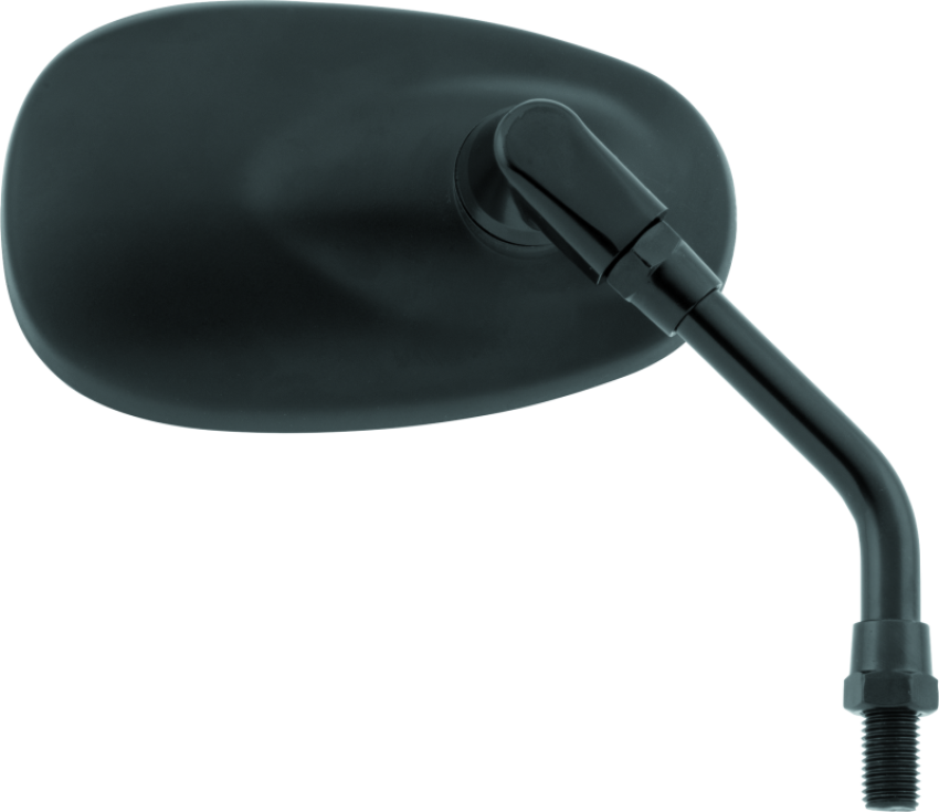 BikeMaster 601153 Mini Mirror 10mm - Each - Matte Black