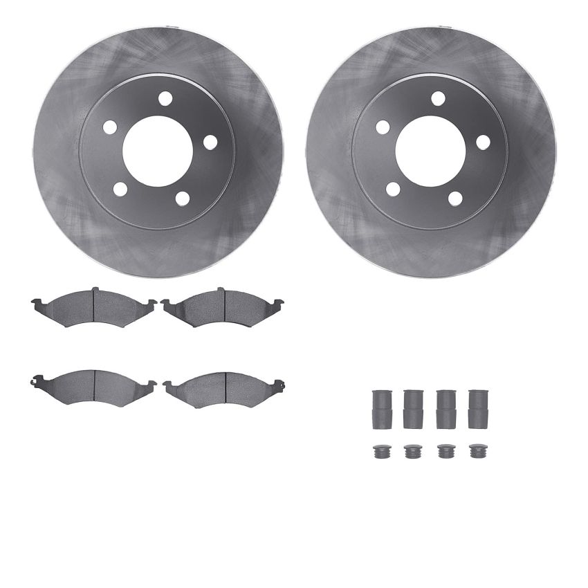 Dynamic Friction 6512-55119 Rotor Kit