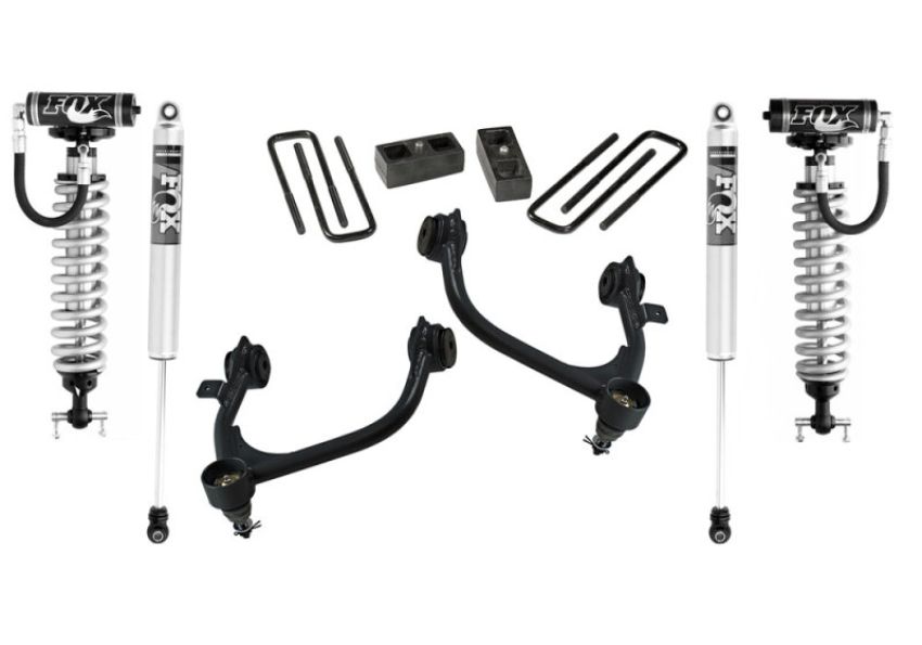 Superlift 3900FX 19-22 GM Sierra 1500 (Excl AT4 & Trail Boss) 3in Lift Kit w/ Fox Front Coil & 2.0