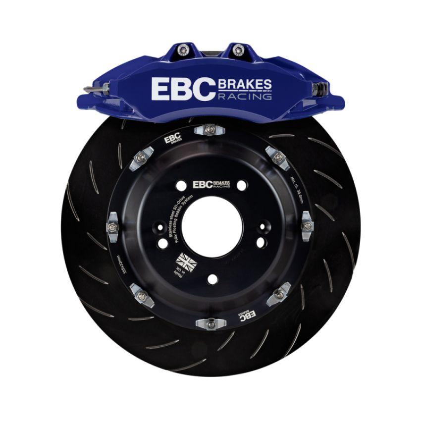 EBC BBK050BLU-1 Racing 07-13 BMW M3 (E90/E92/E82) Blue Apollo-6 Calipers 380mm Rotors Front Big Brake Kit