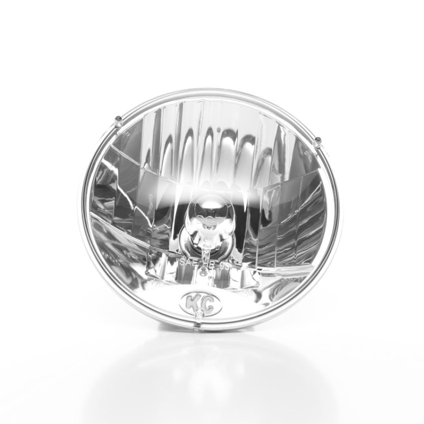 KC HiLiTES 42301 KC Headlight H4 Halogen 7in Dot 2-Light 1997-2006 Jeep Wrangler TJ
