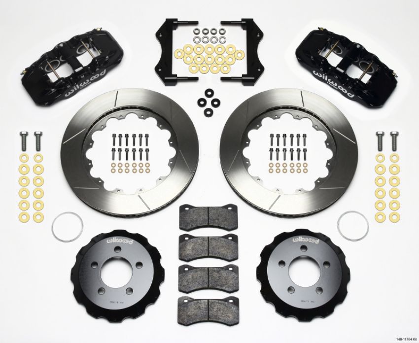 Wilwood 140-11764 AERO6 Front Hat Kit 14.25 2006-10 Magnum/Challngr/Chrgr/300C