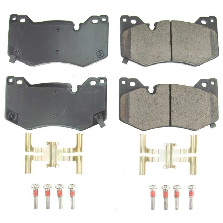 PowerStop 17-8009 PowerStop - Z17 Low-Dust Ceramic Brake Pads with Hardware