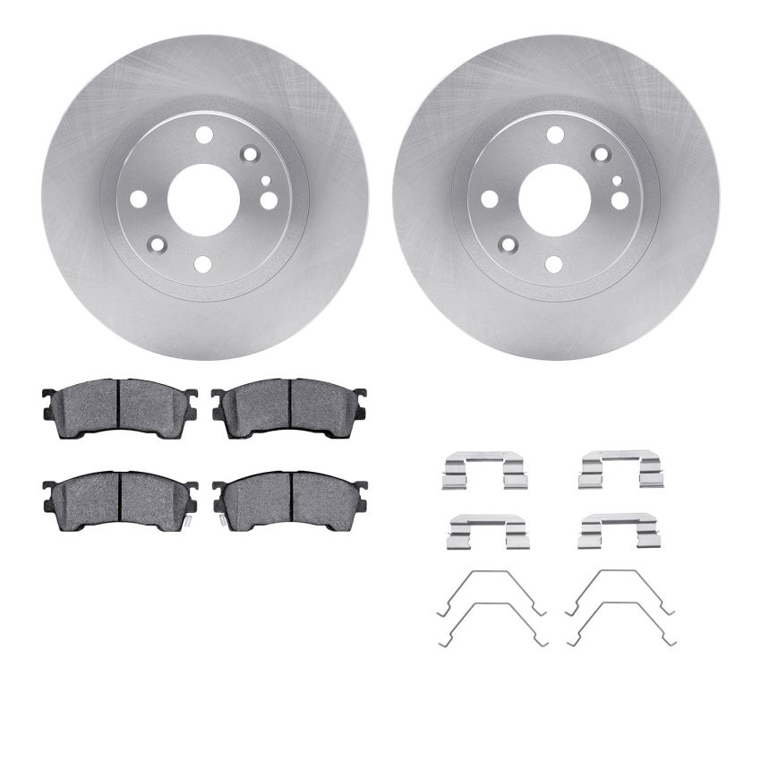 Dynamic Friction 6512-80164 Rotor Kit