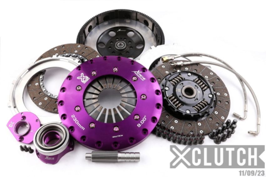 XCLUTCH XKPR23601-2A 91-92 Porsche 911 Turbo 3.3L 9in Twin Sprung Organic Clutch Kit