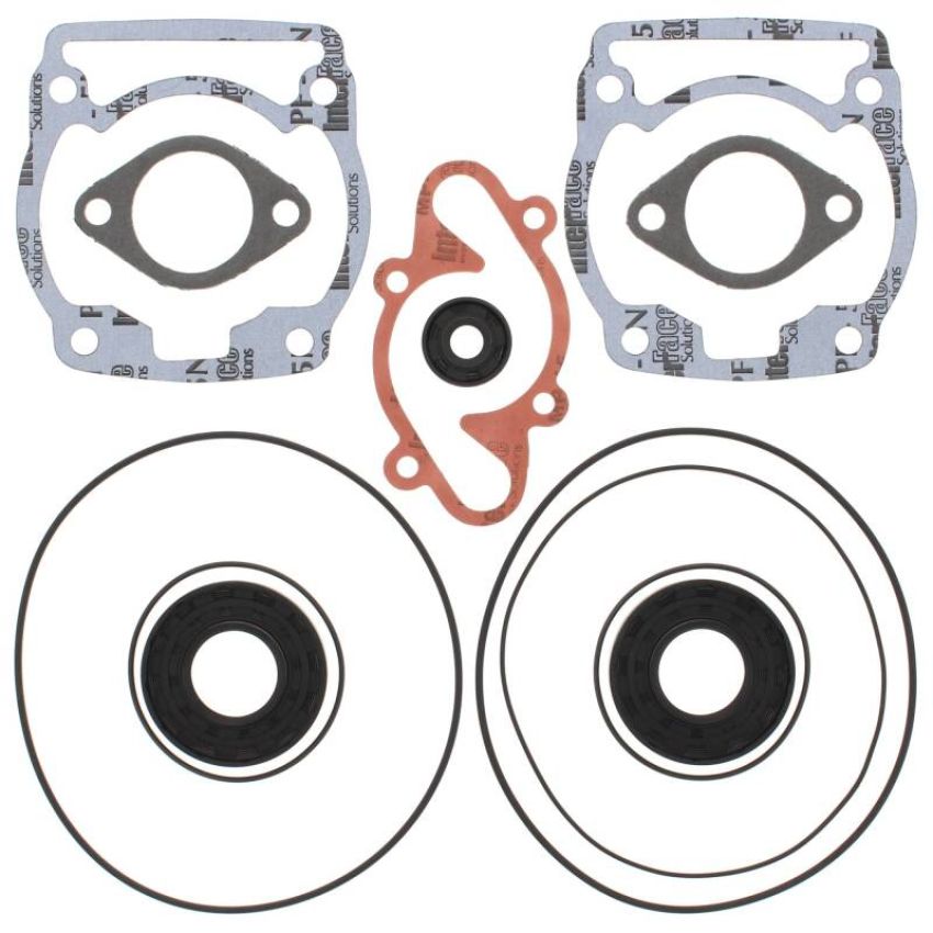Vertex Pistons 711163Y Vertex Gaskets 1978 Ski-Doo Blizzard 6500 Plus Complete Gasket Kit w/ Oil Seals