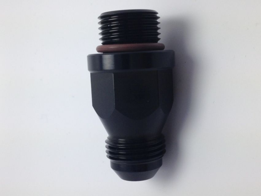 FRAGOLA FRG491946-BL Carb Adapter Fitting #8 x 3/4-16 ORB Short