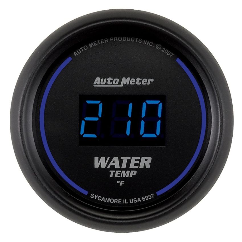 AutoMeter 6937 GAUGE, WATER TEMP, 2 1/16