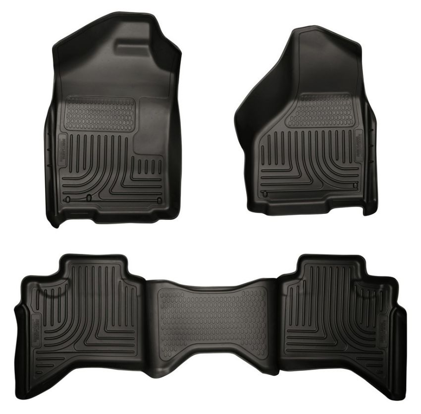 HUSKY LINERS HSK99011 09- Ram 1500 Quad Cab Front/2nd Seat Liners
