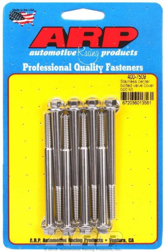 ARP ARP400-7509 S/S Valve Cover Bolt Kit 1/4in- 20 6pt. (8)