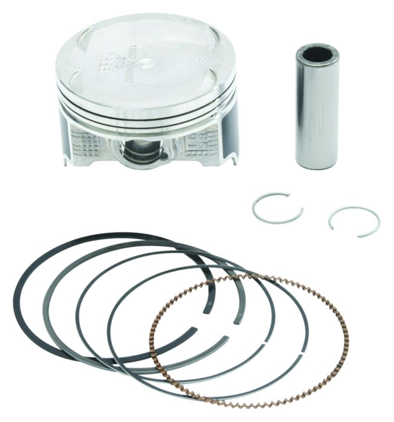 Vertex Pistons 24488 Vertex Piston 04-09 Kawasaki KFX 700 V-Force 700cc Cast Replica Piston Kit