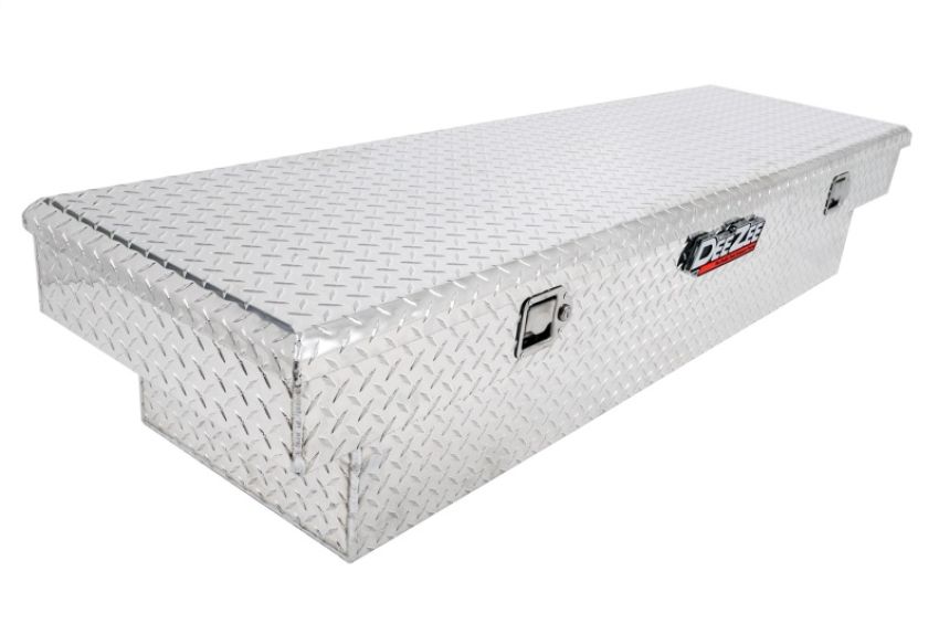 Dee Zee DZ8170 Deezee Universal Tool Box - Red Crossover - Single Lid BT Alum Full Size