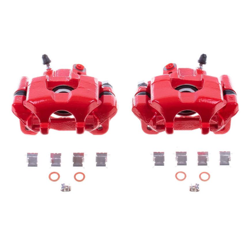 PowerStop S2950 Red Powder Coated Calipers