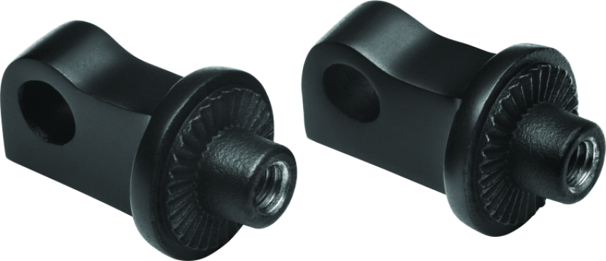 Kuryakyn 8896 Splined Peg Adapter XL Black