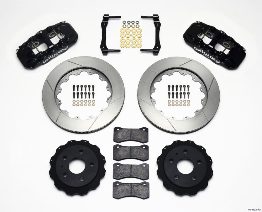 Wilwood 140-11270 AERO4 Rear Kit 14.25in 2010-2015 Camaro