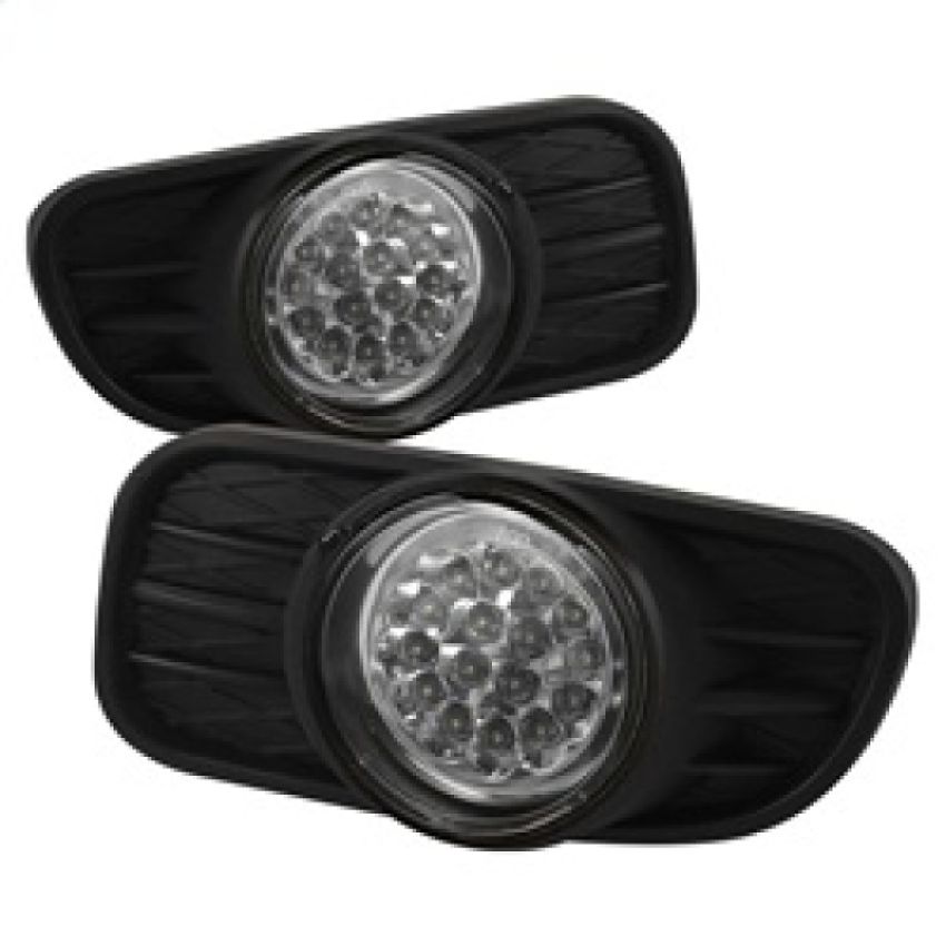SPYDER 5015693 LED Fog Lights w/Switch - Clear