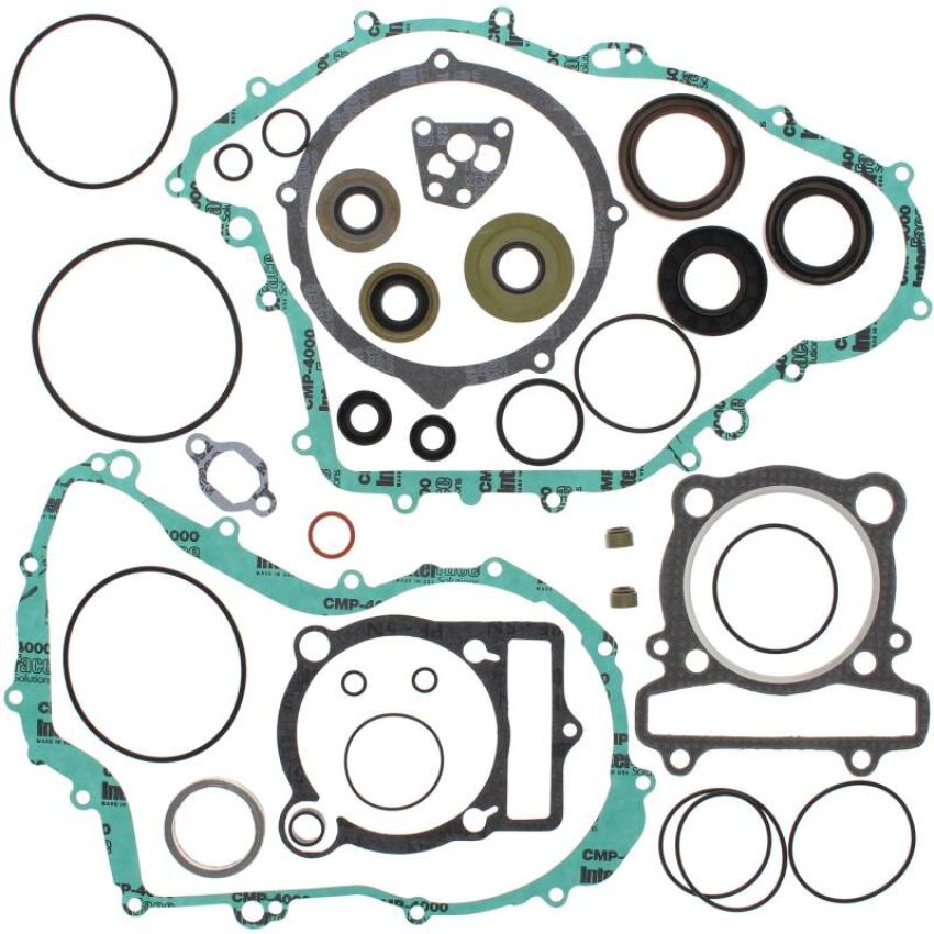 Vertex Pistons 811861 Vertex Gaskets 97-99 Yamaha YFM350FW Big Bear Complete Gasket Kit w/ Oil Seals