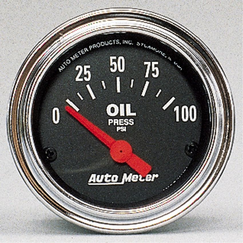 AutoMeter 2522 GAUGE, OIL PRESSURE, 2 1/16