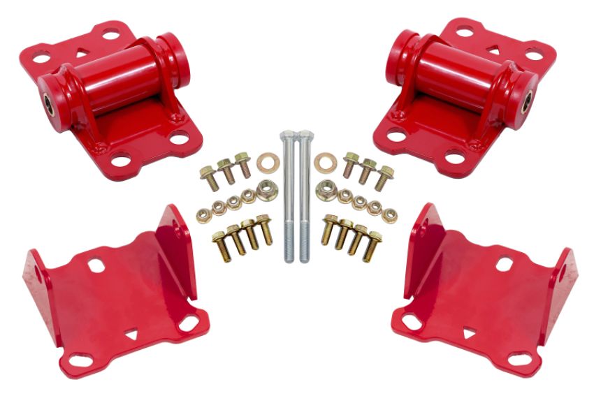 BMR Suspension MM460R Motor Mount Kit, Upper And Lower, Poly