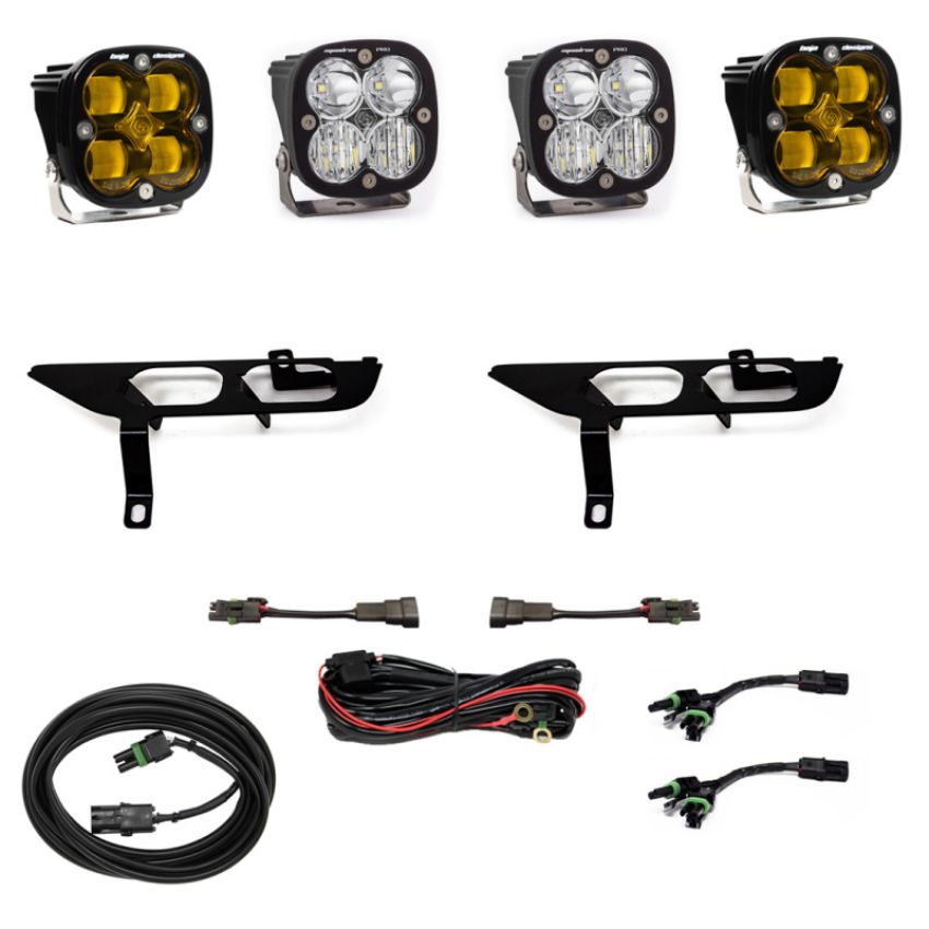 Baja Designs 447698 Squadron SAE/Sport Fog Pocket Light Kit